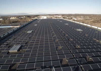 1000 kW solar power plant in Utena, Lithuania
