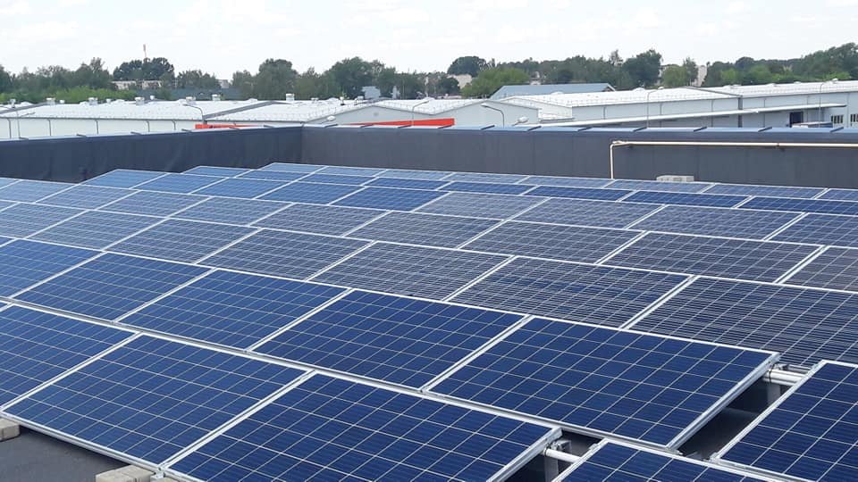 400 kW solar power plant in Siauliai, Lithuania