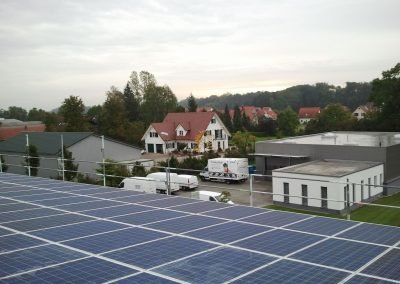 180 kW solar power plant in Leipheim, Germany