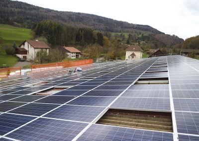 181,5 kW solar power plant in Delemont, Switzerland